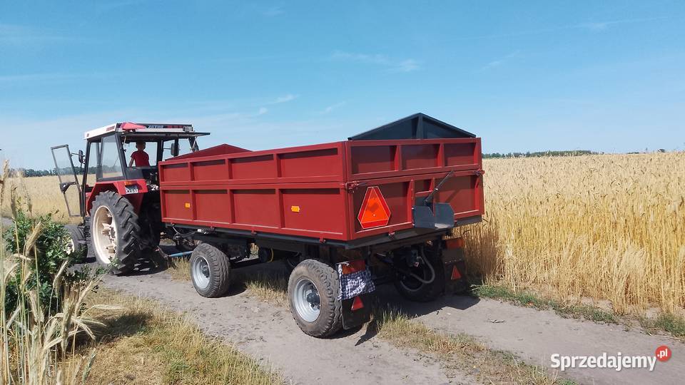 Przyczepa kaczka wywrotka na tył d 35 d 45 Opatówek