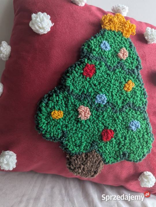 Poduszka dekoracyjna ręcznie robiona 3D