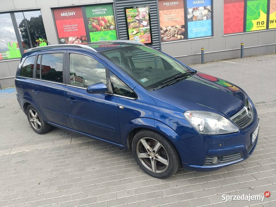 Opel Zafira ekonomiczny i pakowny Van 7 osoby Zafira Kłodzko