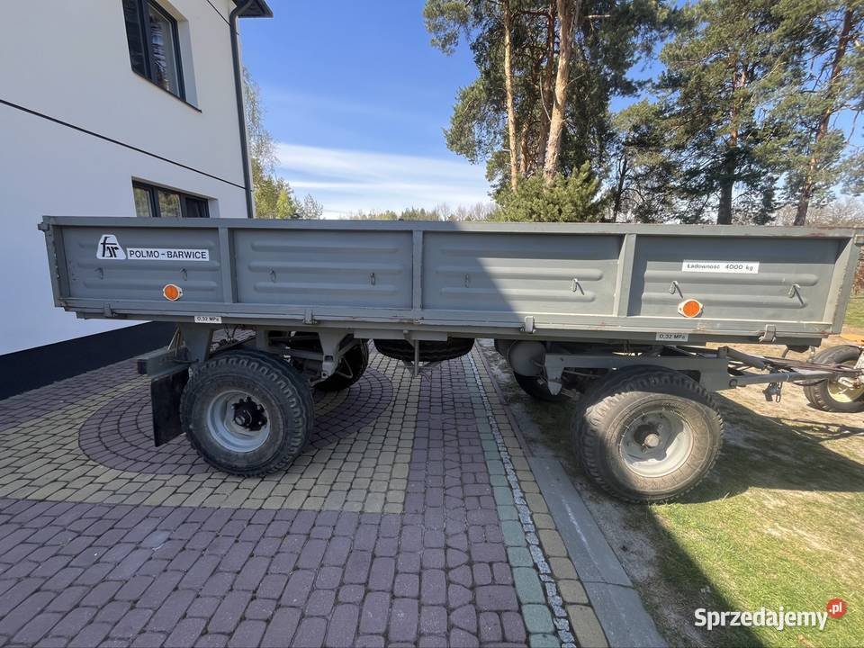 Przyczepa Autosan d732 4t wywrotka Przyczepy rolnicze mazowieckie