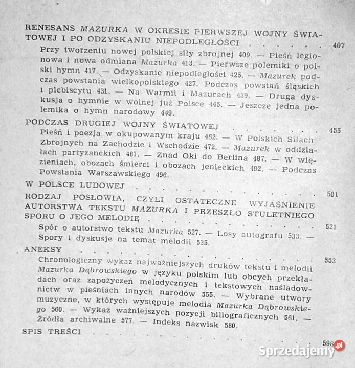 Mazurek Dąbrowskiego Dioniza Wawrzykowska Książki i Podręczniki Chełm