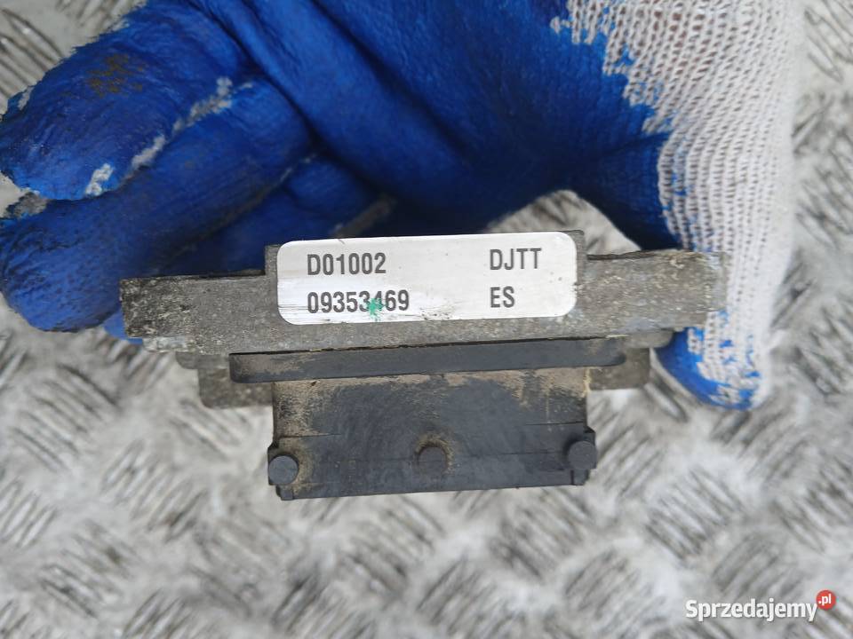 Komputer sterownik silnika 09353469 Opel Corsa C Komputery Radłów