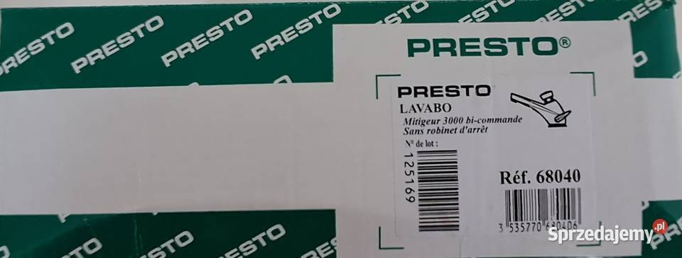 Sprzedam baterie umywalkowe PRESTO sprzedam