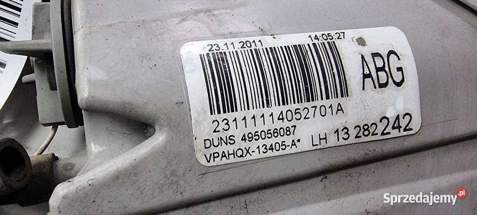 LAMPA LEWA TYŁ OPEL ASTRA J 13282242 kujawsko-pomorskie Lipno
