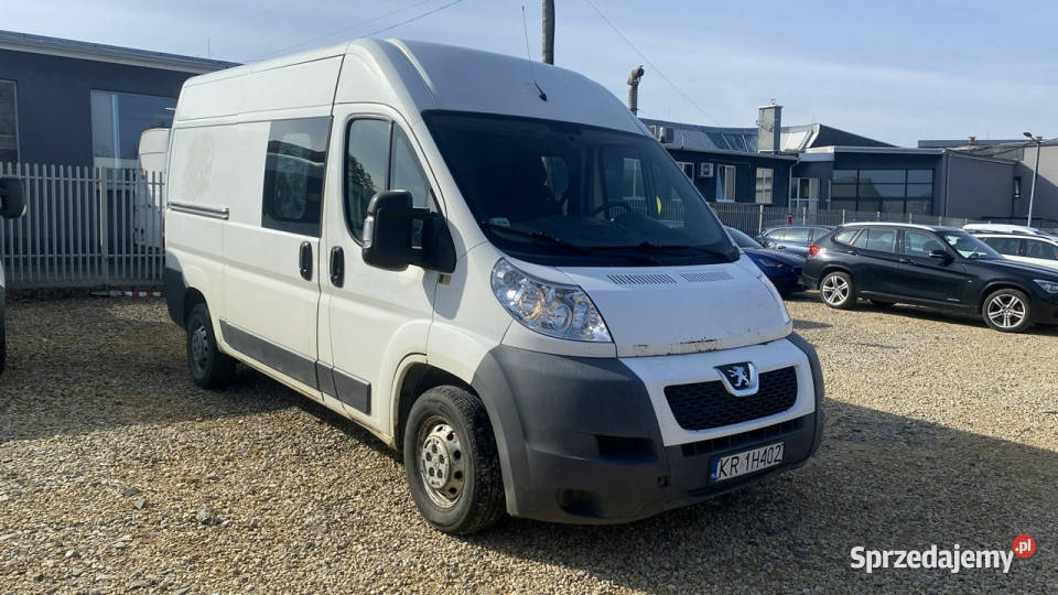 Peugeot Boxer 2.2dCi 120KM M6 2011 r., 7 osobowy, f-a VAT