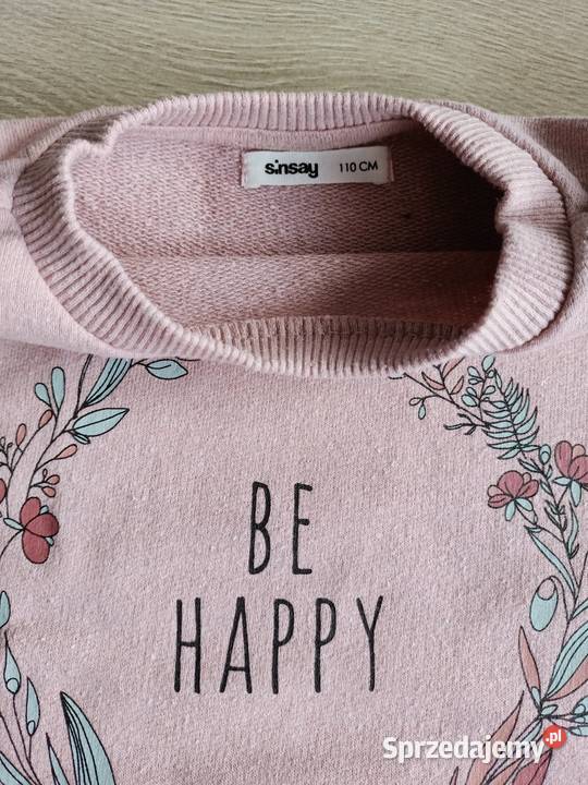 Bluza dziecięca brudny róż 110