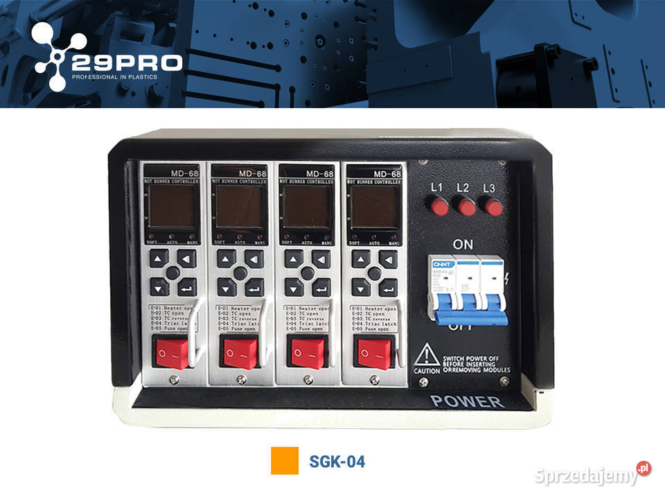 Sterownik gorących kanałów termoregulator 4 Sosnowiec