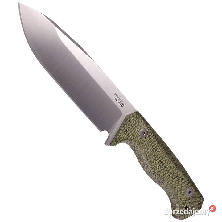 Nóż LionSteel Green Canvas Micarta Satin CPM 3V Warszawa sprzedam