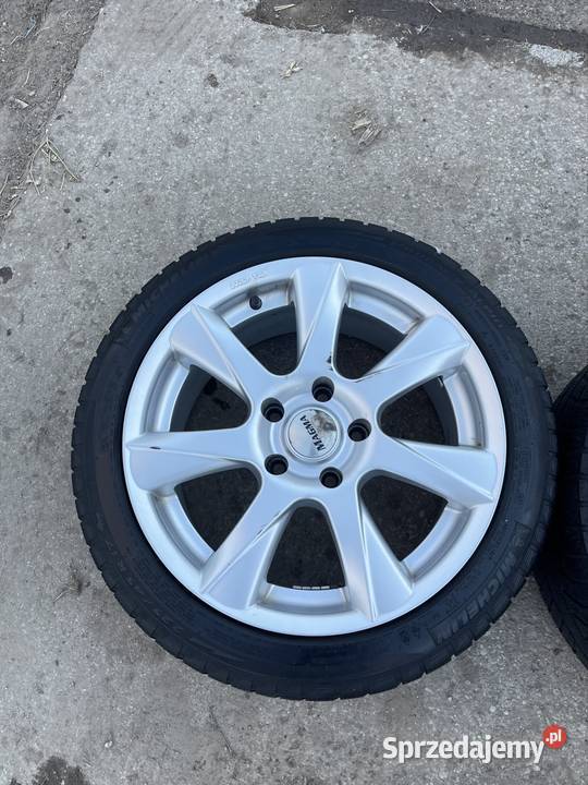 Alufelgi 5x120 16 z oponami w stanie Magma Elbląg