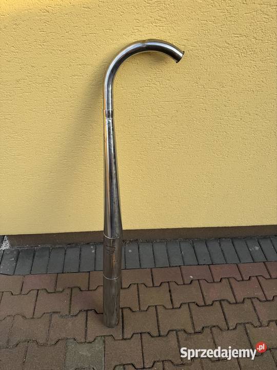 Tłumnik z kolankiem MZ ETS 250 oryginał Izbicko