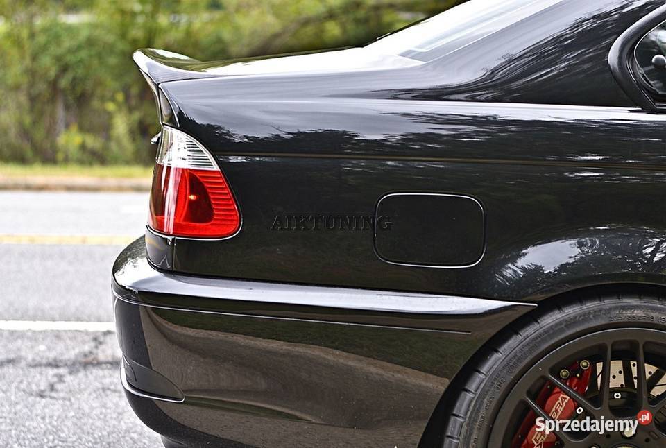 BM E46 SEDAN SPOILER M3 CSL DUCKTAIL Otwock