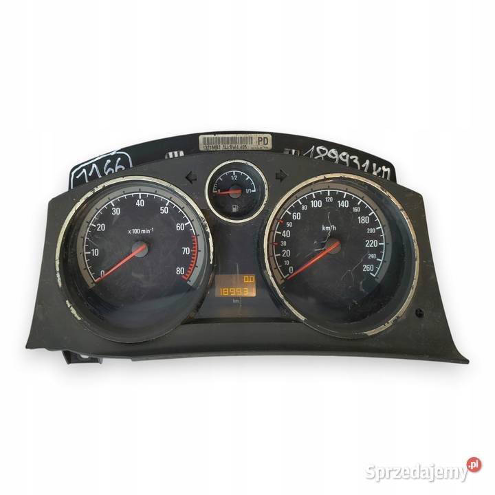 LICZNIK ZEGARY 13216682 PD Opel Astra H Zafira B Chełm sprzedam