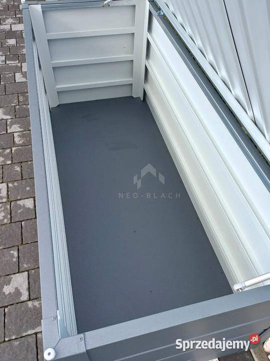 Skrzynia ogrodowa metalowa kufer 150x60x70 Ogród świętokrzyskie Ostrowiec Świętokrzyski