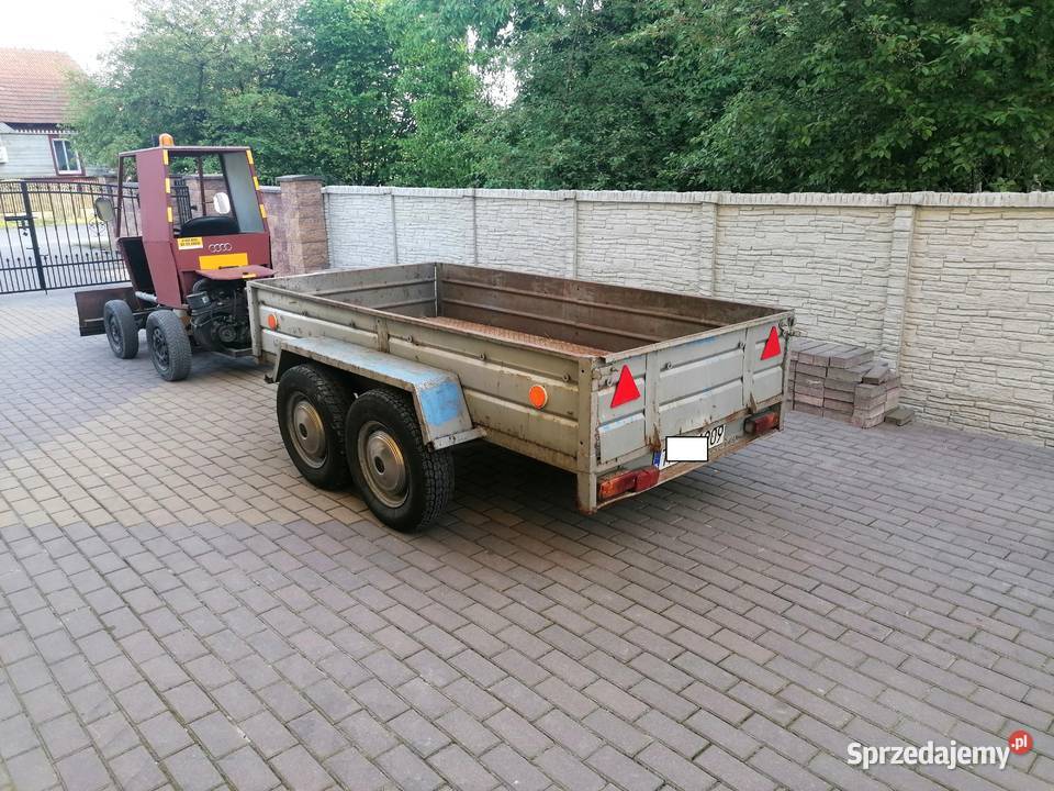 Przyczepka Dwuosiowa Lekka DMC 650 Burtowe i plandeki Wodzisław
