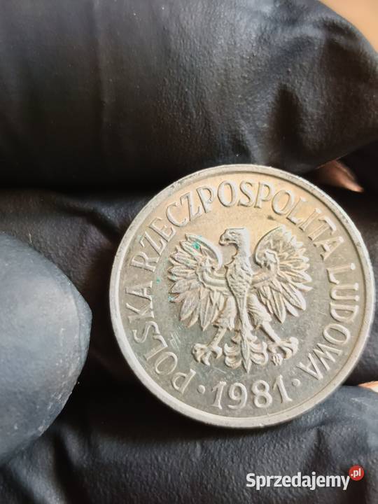 Sprzedam monete 20 groszy 1981 skretka Chełm