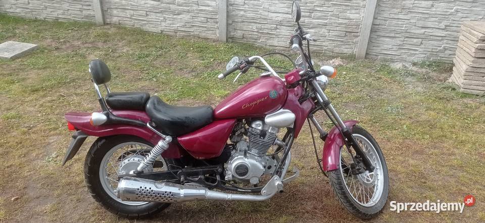 Chopper SMC Rex 125 silnik 125 kymco nieuszkodzony