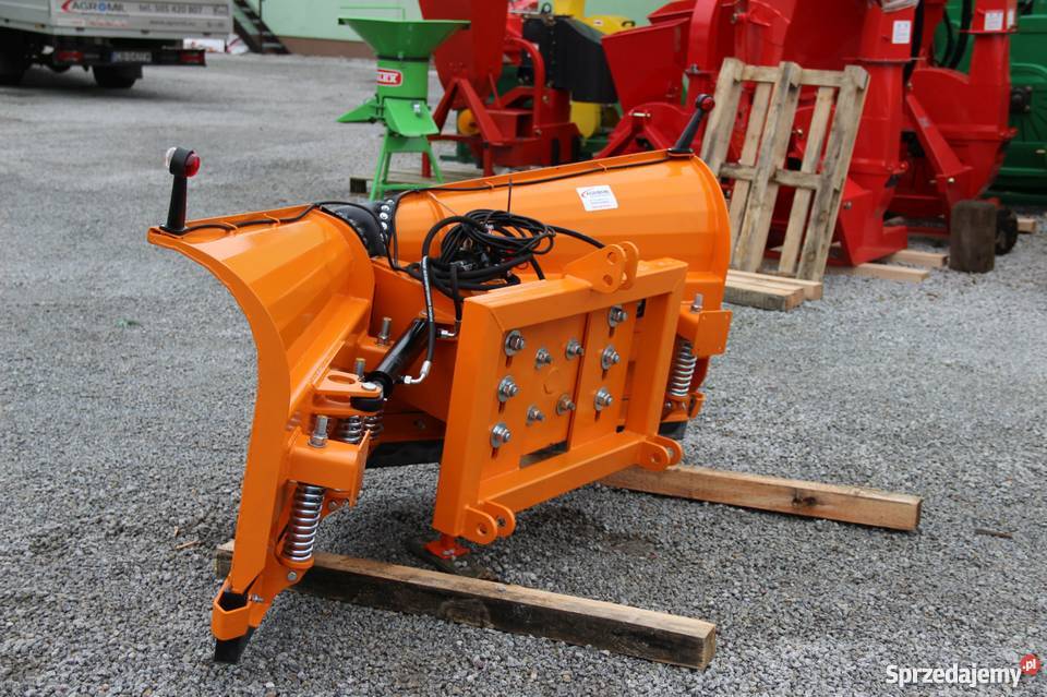 Pług śnieżny pług do śniegu komunalny składany kujawsko-pomorskie Rogóźno