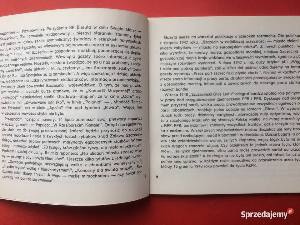 865 40 Lat Głos Szczeciński 19471987 zachodniopomorskie Szczecin