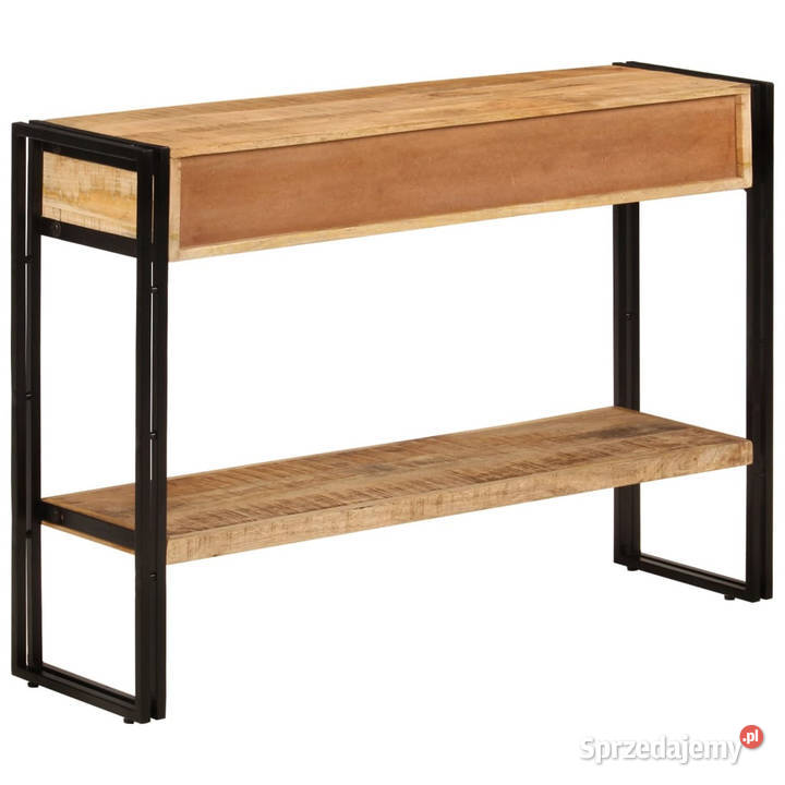 Stolik konsolowy 110x30x76 lite drewno mango Warszawa