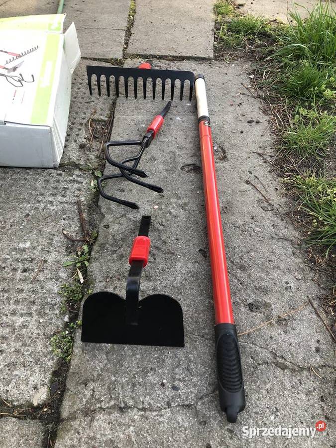 Narzędzia ogrodowe 3w1 grabie motyka kultywator Białobrzegi