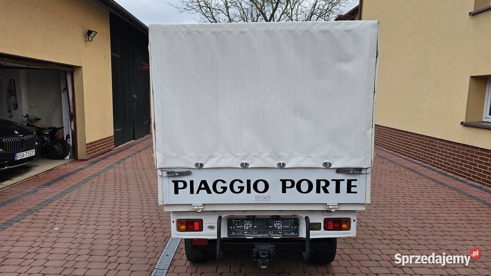 Piaggio Porter 13 benzyna 65 2008r Miniwywrotka Rok produkcji 2008