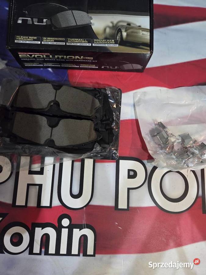 KLOCKI HAMULCOWE PRZEDNIE FORD Kawnice