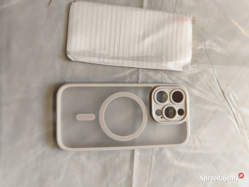 Plecki iPhone 16 Pro beżowe szkło hartowane wielkopolskie Palędzie