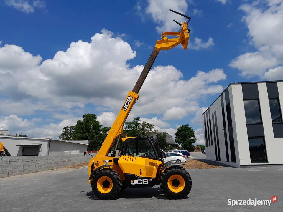 ŁADOWARKA TEESKOPOWA 7 ETRÓW JCB MANITOU MERLO Dźwigi, podnośniki wielkopolskie Krotoszyn