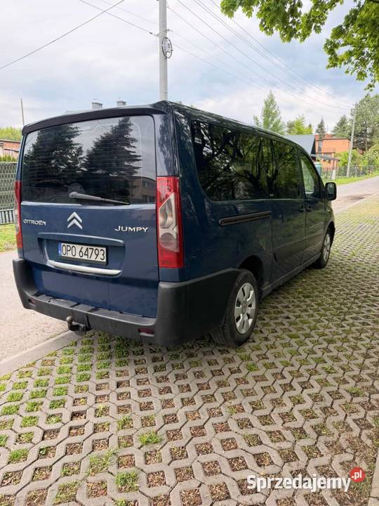Citroen jumpy long dlugi 9 osobowy 20 hdi 2008r Rybnik