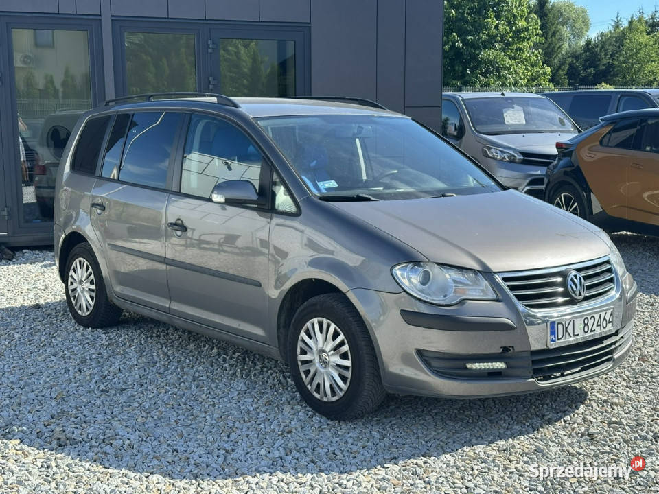 Volkswagen Touran 19 TDi 105 2007r sprawna klima isofix Wrocław