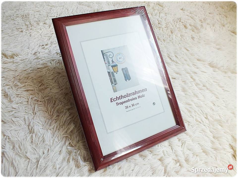 Komplet 2 Ramki 20x30 na Zdjęcie Obraz Naturalne brązowy Żary sprzedam