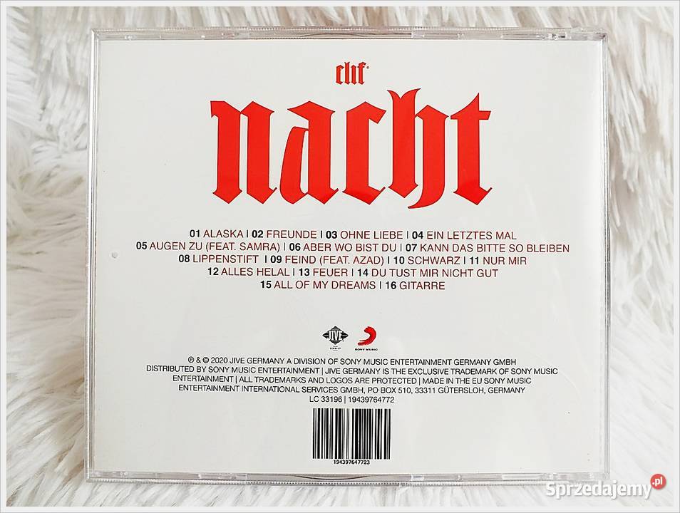 Płyta CD NACHT ELIF Żary sprzedam