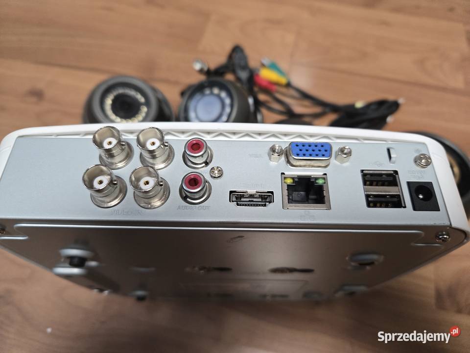 Rejestrator Dahua 4 kanałowy CVI 4 kamery kpl Jelenia Góra