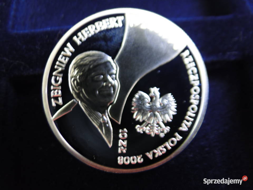 Ag925 Zbigniew Herbert 10 Rocznica śmierci poety Warszawa