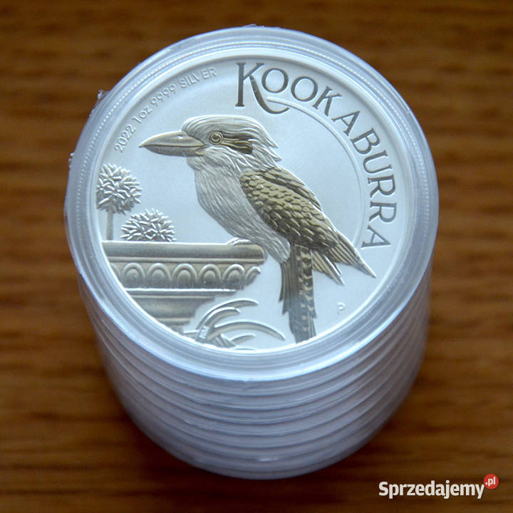 Srebrna moneta Kookaburra 2022 1oz AG Krotoszyn