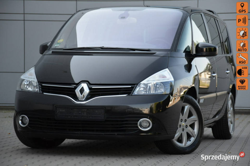 Renault Grand Espace Czarny Zarejestrowany 20DCI Kutno