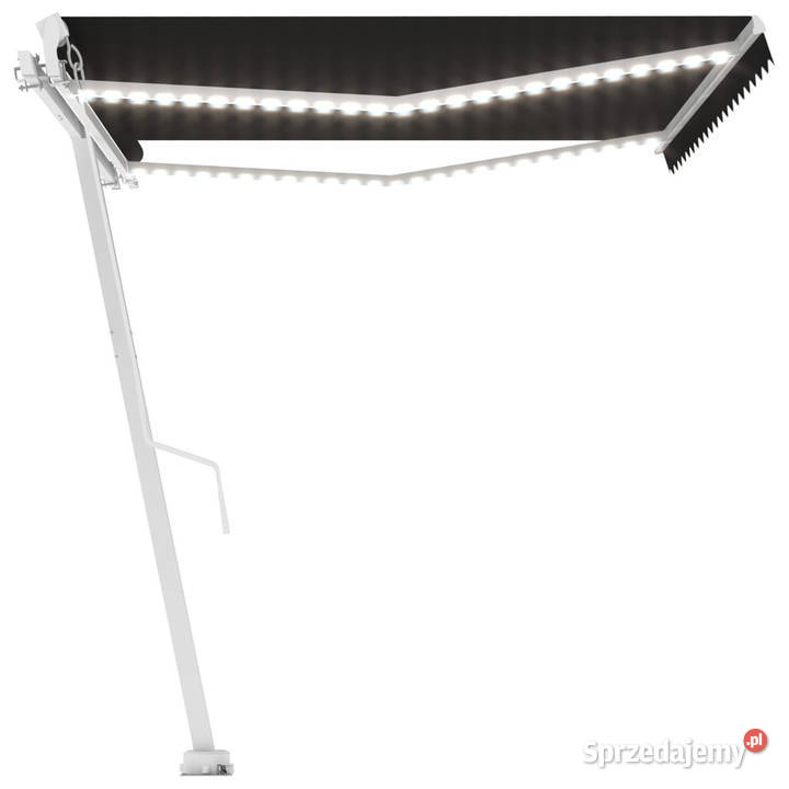 Ręcznie zwijana markiza z LED 400 x 350 Warszawa