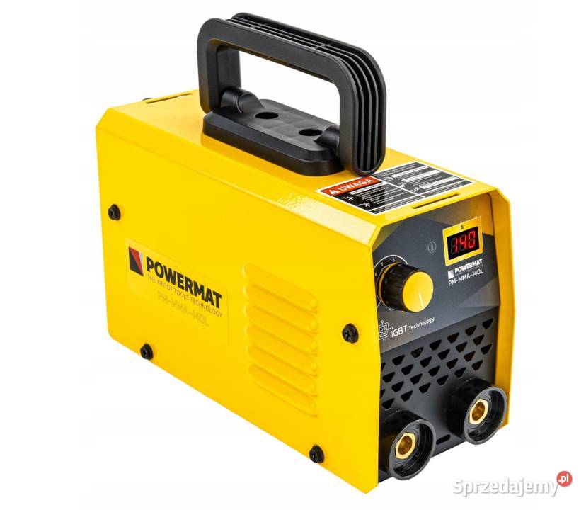 Spawarka INWERTOROWA Inverterova LCD MMA 140A Wałbrzych