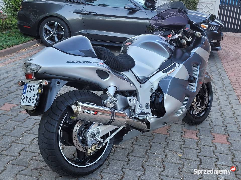 SUZUKI GSX 1300R Hayabusa 1 gen 2004 kufry dużo świętokrzyskie Brzezie
