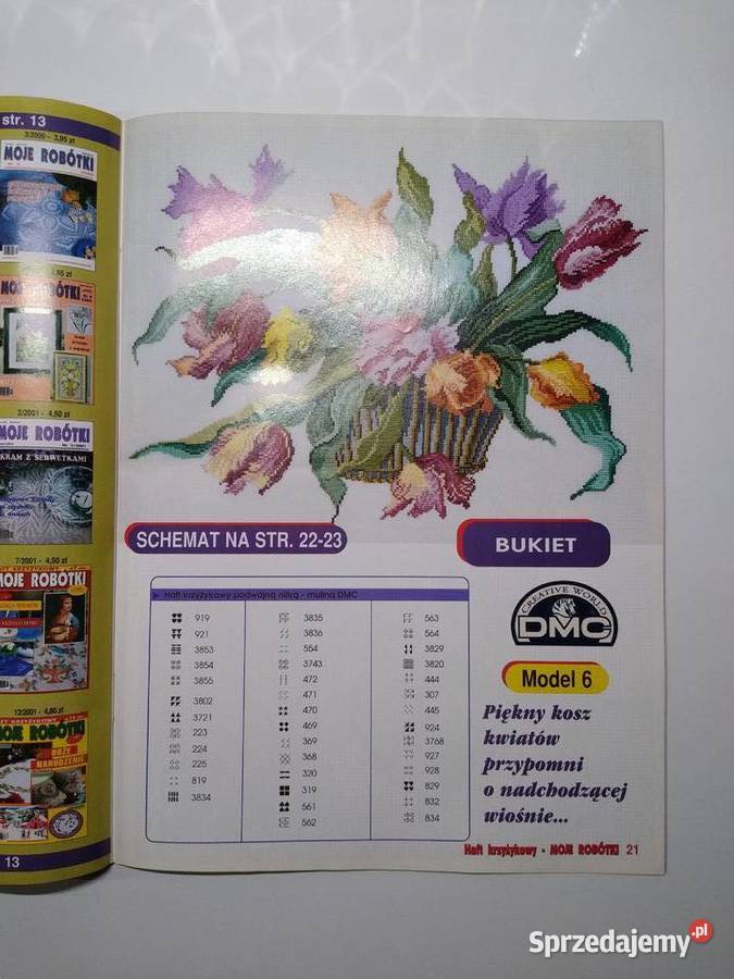 Moje Robótki Haft Krzyżykowy 22002 miesięcznik Gdańsk sprzedam