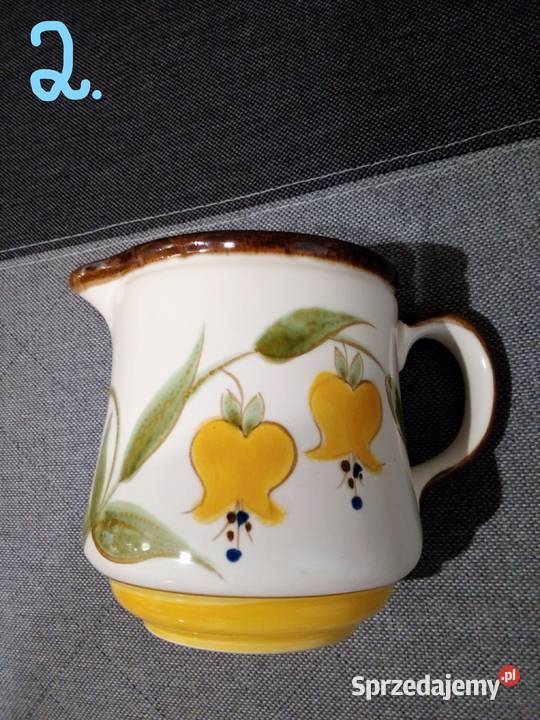 Stare piękne naczynia ceramiczne śląskie