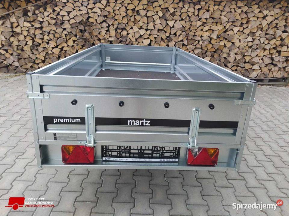 Lekka przyczepa wym 264x126x40 jednoosiowa Lublin sprzedam