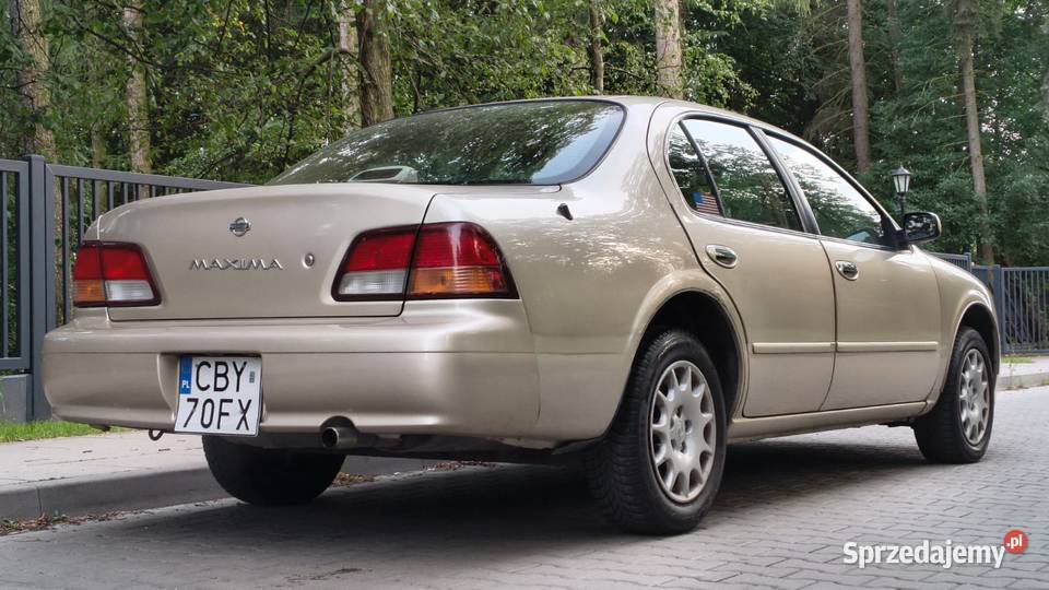 NISSAN MAXIMA 30 V6 170 AUTOMAT ZŁOTY METALLIC Zgierz sprzedam