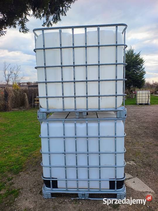 Mauzer Pojemnik Beczka Paletopojemnik 1000L Zbiorniki Siostrzytów