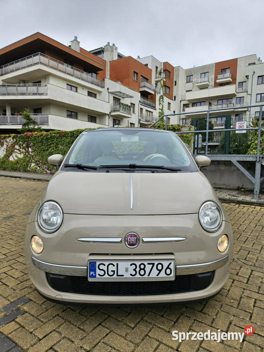 Fiat 500 Szklany dach I 2007 Tarnowskie Góry