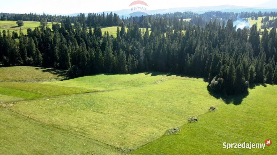 DZIAŁKA W RZEPISKACH Z WIDOKIEM NA TATRY Rzepiska