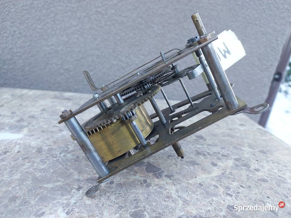 M022 Mechanizm starego zegara HAU chodzik Tczew