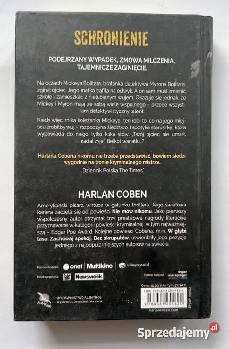 Harlan Coben SCHRONIENIE W labiryncie kłamstw 26 Pozostałe