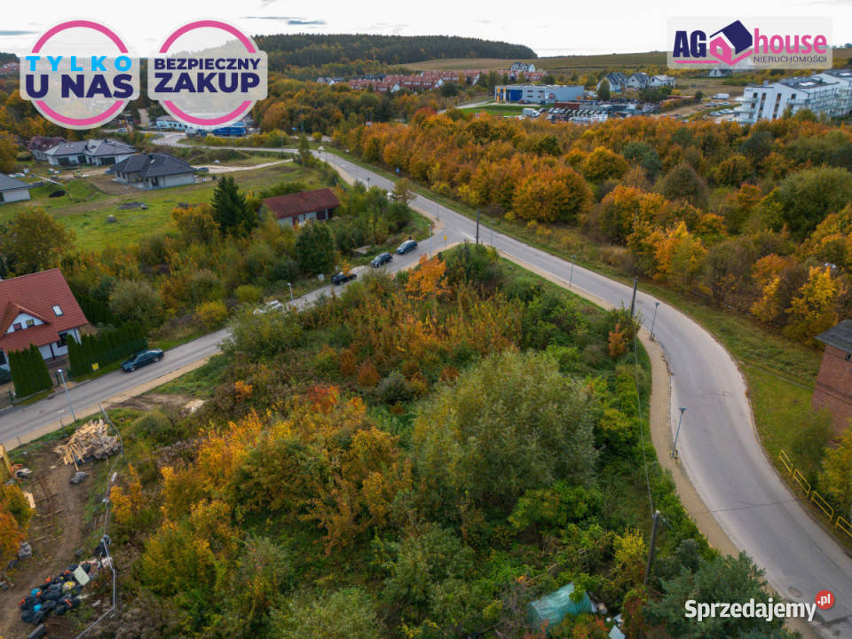 Działka Straszyn 1261 metrów gaz pomorskie