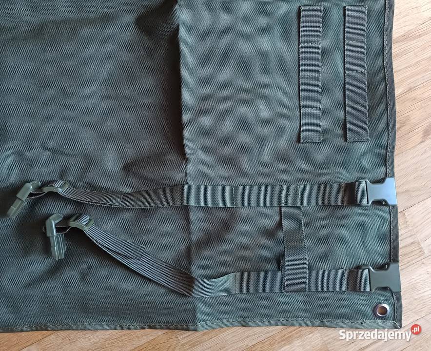 Mata strzelecka zielona myśliwska składana 198 x